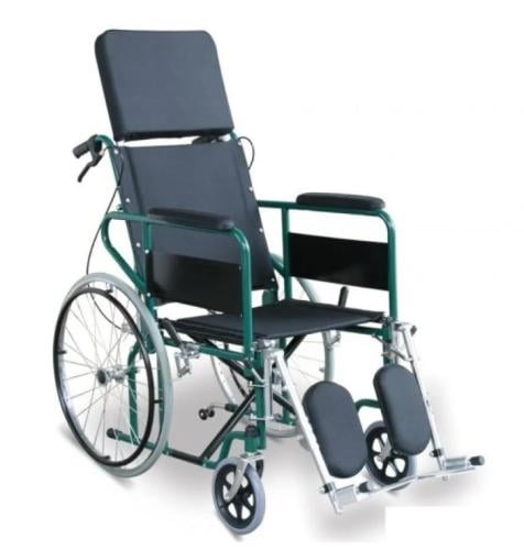 كرسي متحرك ظهر طويل JL954GC-51 مقاس 51 سم